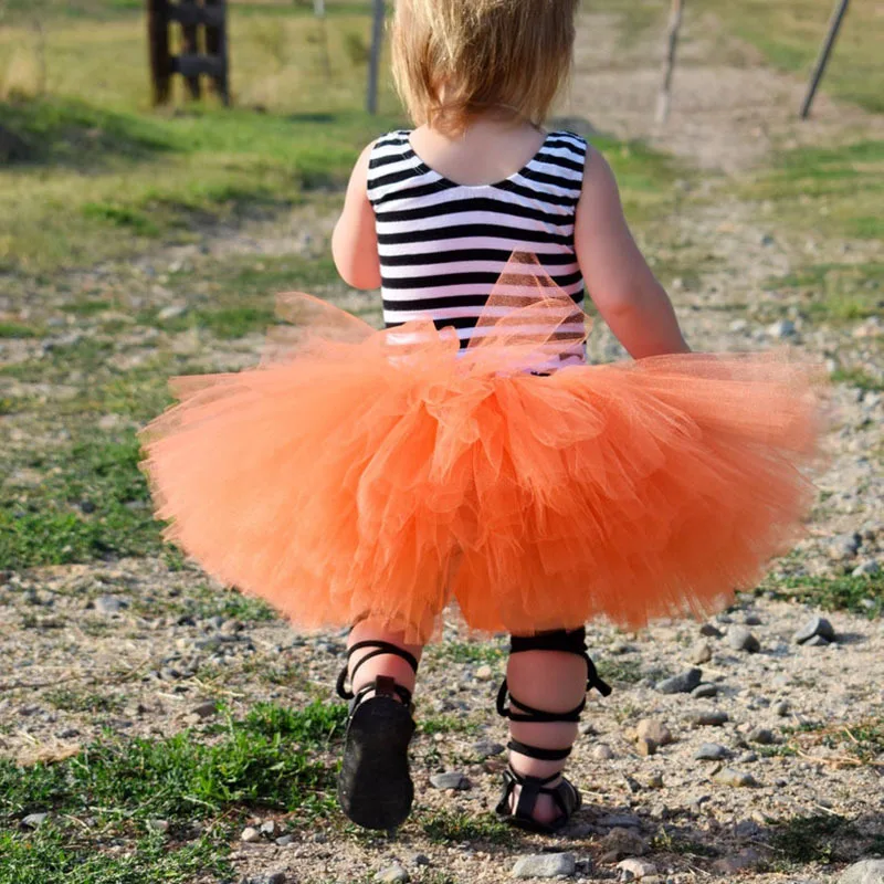 Lovely Baby Girls Tulle Tutu Skirts Kids Handmade Ballet Dance Pettiskirt Underskirts Children Birthday Party Costume Skirts