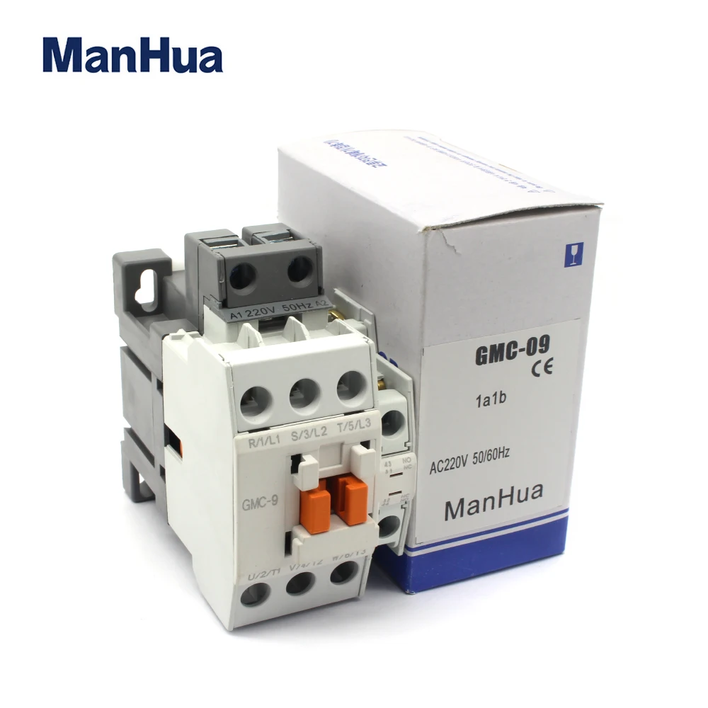 ManHua Three Phase GMC-9 220VAC Electrical Motor Protective Elevator Magnetic Contactor