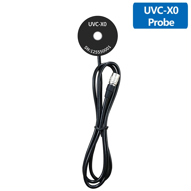 Linshang Digital UV Probe Sensor Detect UVA UVC Intensity Energy for Curing Exposure Machine and Ultraviolet LED Light Source