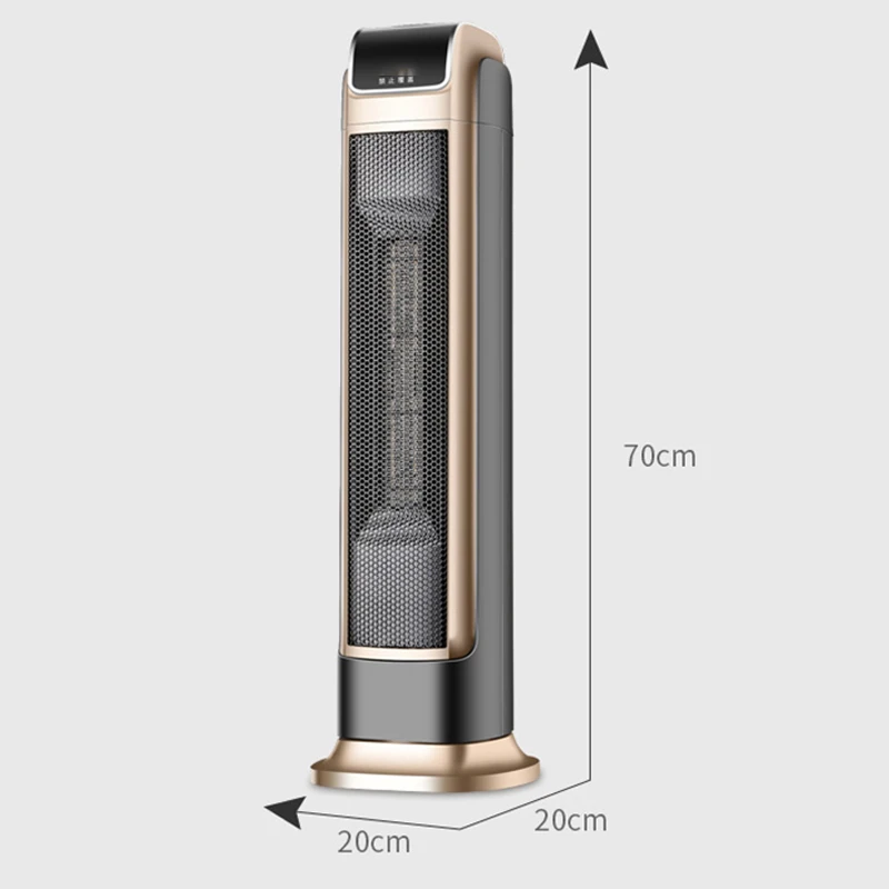 ZG-NSB-2000 (918) 220 فولت سخان كهربائي الحمام التدفئة نوع التحكم عن بعد مكيف الهواء الصغيرة 3-سرعة تنظيم السرعة