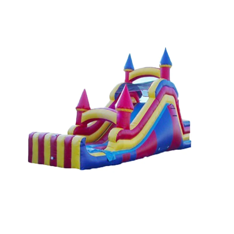 Inflatable Slide Castle for Kids - Outdoor Bouncy Castle with Slide - Durable PVC Material - Perfect for Backyard Fun and Partie