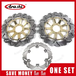 Arashi 1 Set For HONDA XLV VARADERO ABS 1000 2004-2011 CNC Floating Front Brake Rear Brake Disc Rotors 2004 2005 2006 2007 2008