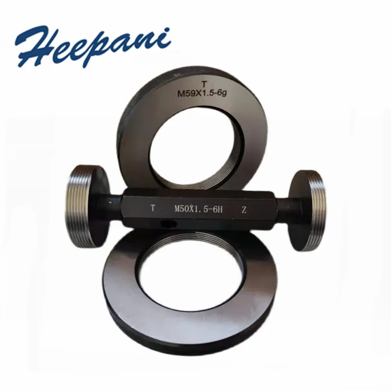 

Metric Thread Plug Ring Gauge M40X4.5x4x3.5x3x2 M42x1.5x1x0.75 M41X0.5 6g 6H Plain Plug O Ring Gauge Go Nogo Gauge