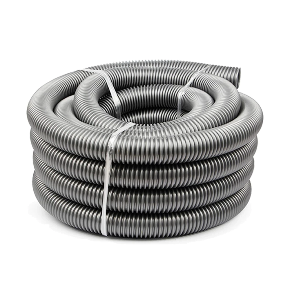 Inner 40mm Outer 48mm EVA Vacuum Cleaner Hoses Durable Vacuum Cleaner Parts Soft Pipe Bellows Straws Industrial Thread Gray Hose