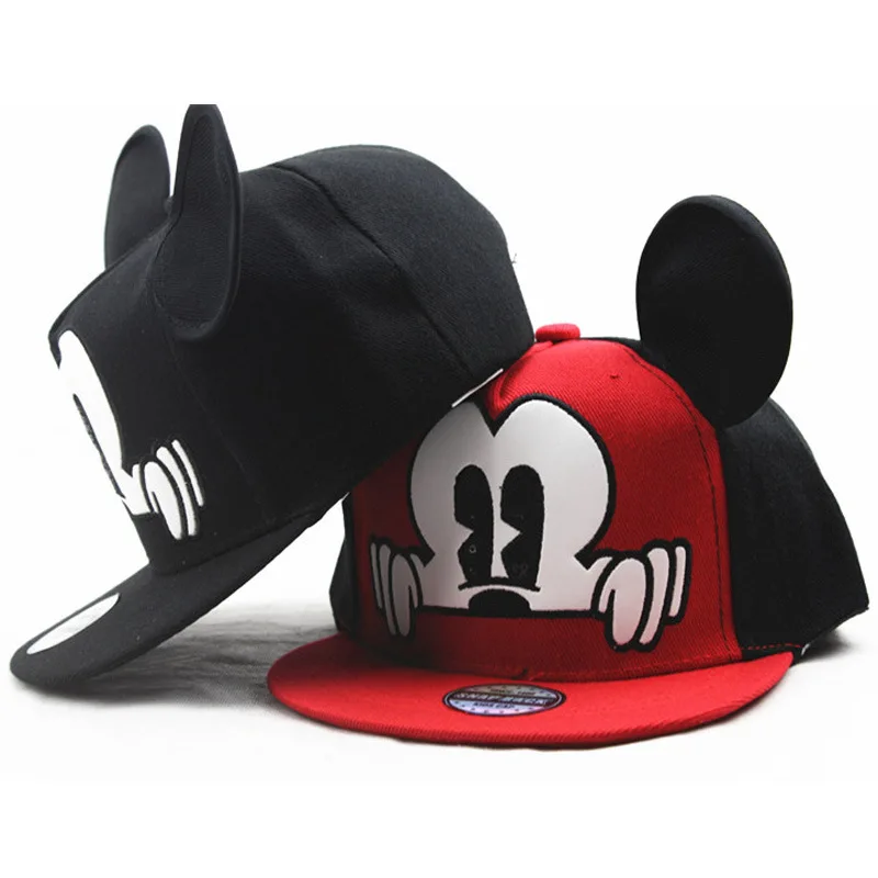 Children Disney Mouse Mickey Kids Hat Boy Girl Baseball Caps Mickey Minnie Mouse Cartoon Fashion Baby Caps for Baby Summer Hat