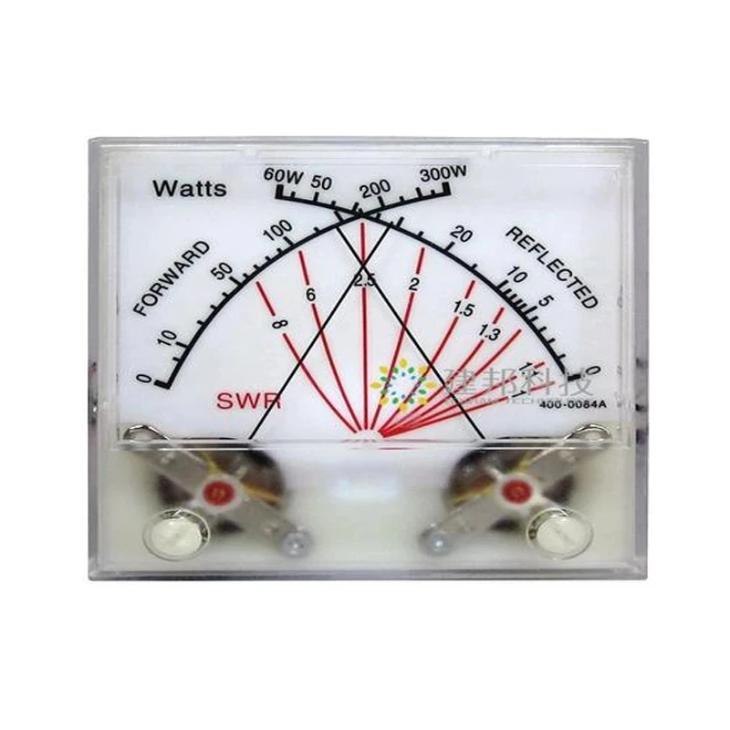 

MFJ Standing Wave Meter Head Radio Station Power Meter Transmitter with Backlight SWR Watt Meter