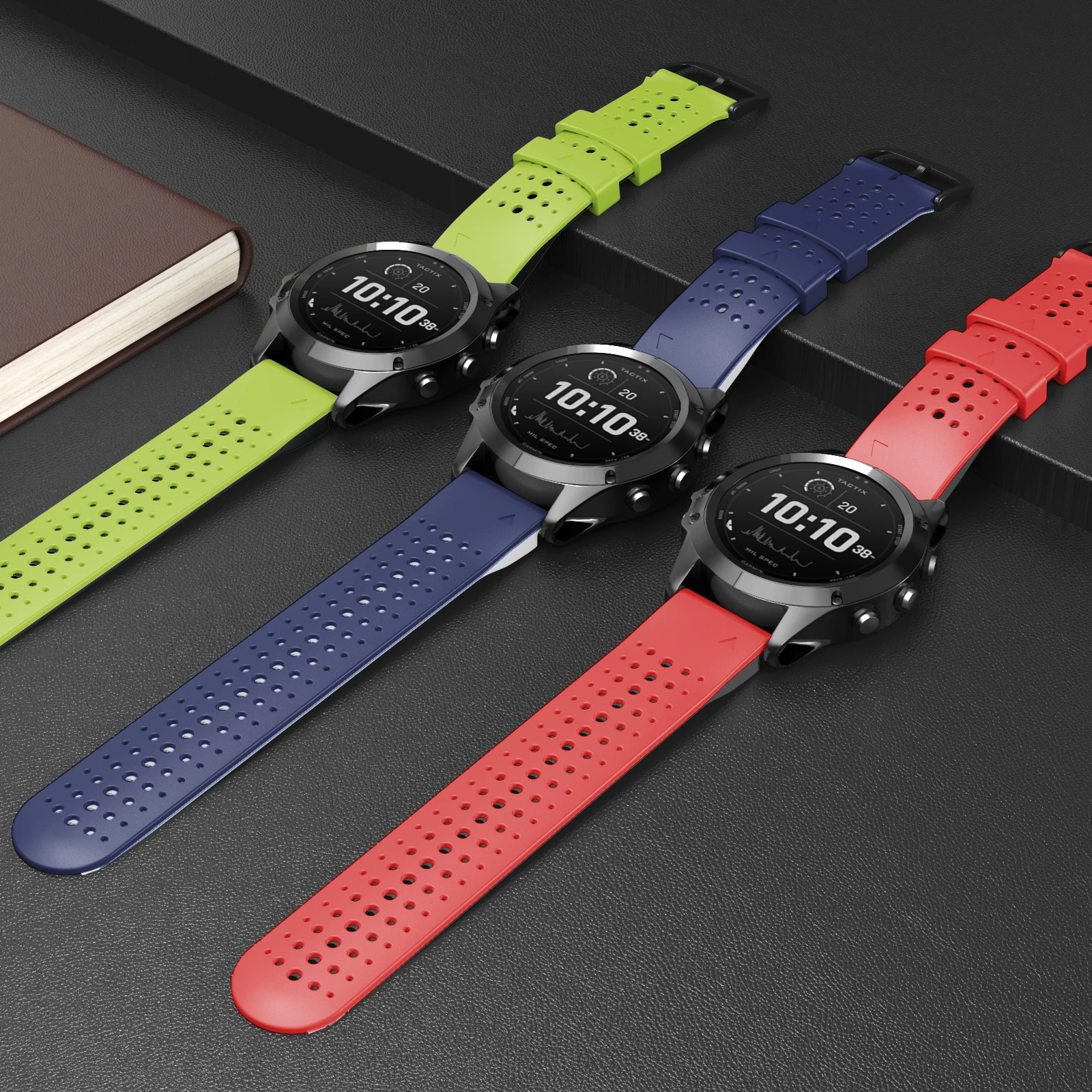 26/22mm silicone pulseira de relógio para garmin fenix 7 7x 6 6x pro 5 5x plus 3 hr enduro epix gen 2 smartwatch liberação rápida pulseira de pulso