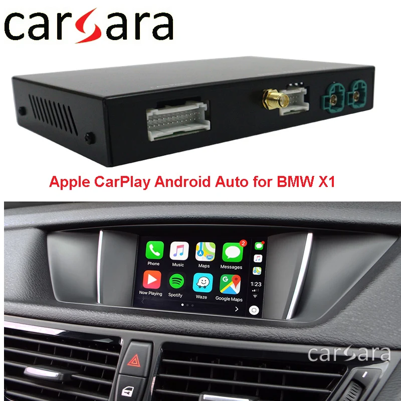 B M W X1 E84 F48 CarPlay Android Auto Radio Update Multimedia Retrofit with Android Mirror Link AirPlay Car Play Function