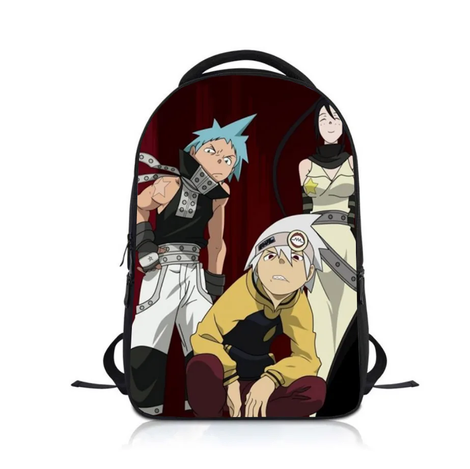 Anime Soul Eater Studenten Rucksack Schule Tasche Kinder Cartoon Rucksack Jungen Mädchen Rucksack Kinder Bookbag Satchel