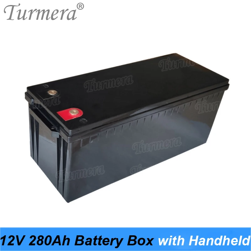 Turmera-caja de almacenamiento de batería Lifepo4, 12V, 90Ah, 120Ah, 200Ah, 280Ah, 3,2 V, carcasa para sistema de energía Solar y fuente de alimentación ininterrumpida