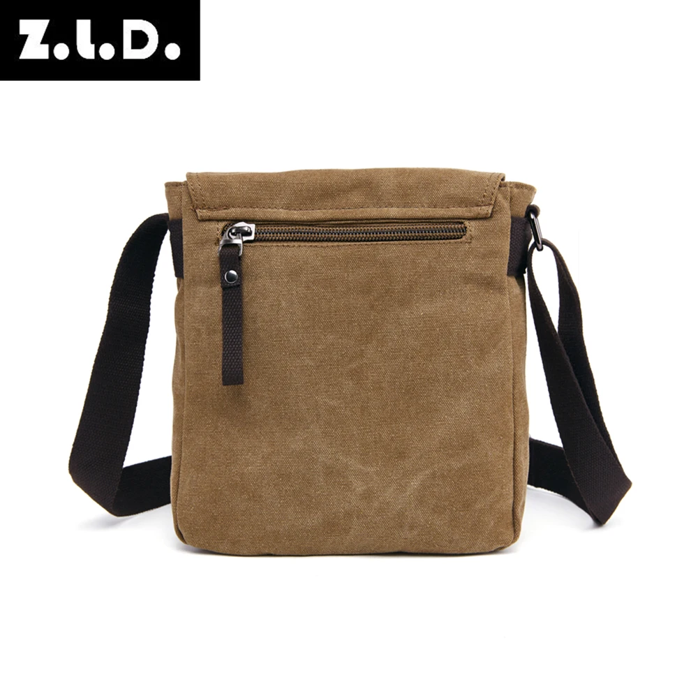 Imagem -04 - Nova Moda Casual Lona Bolsa de Ombro Único Mensageiro Bolsa Unisex Crossbody Bolsa Masculina