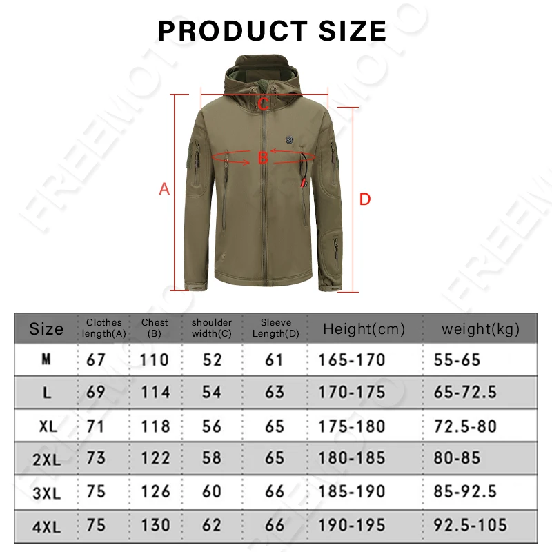 Motorcycle Heating Jacket Winter Electric Heated Clothes USB Charging Waterproof Windbreaker Heat Outdoor Skiing Coat M-4XL