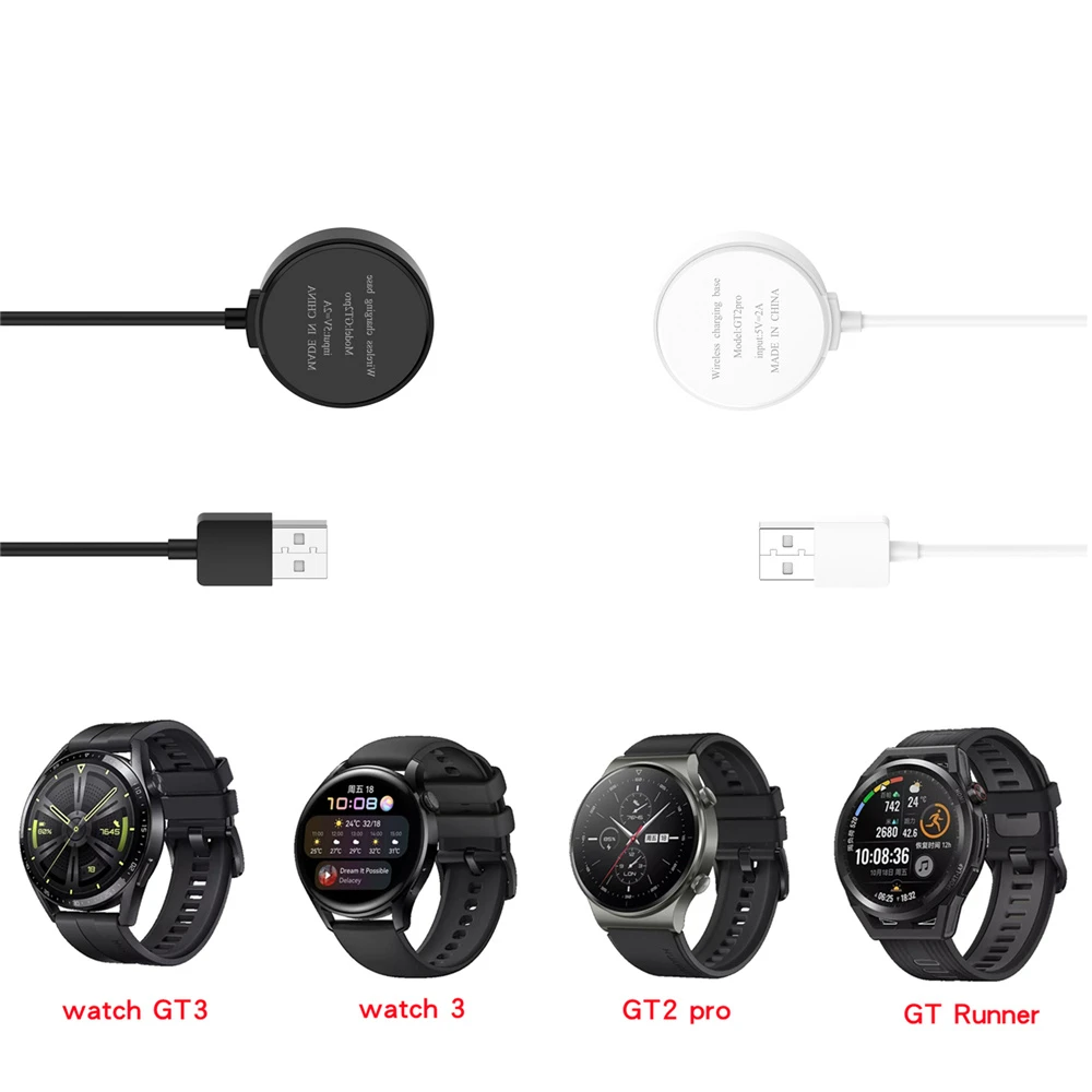 For Huawei watch GT Runner GT3 42MM 46MM Watch3 Pro Connected Wireless Fast Charging dock accessories charger station for GT 2 p