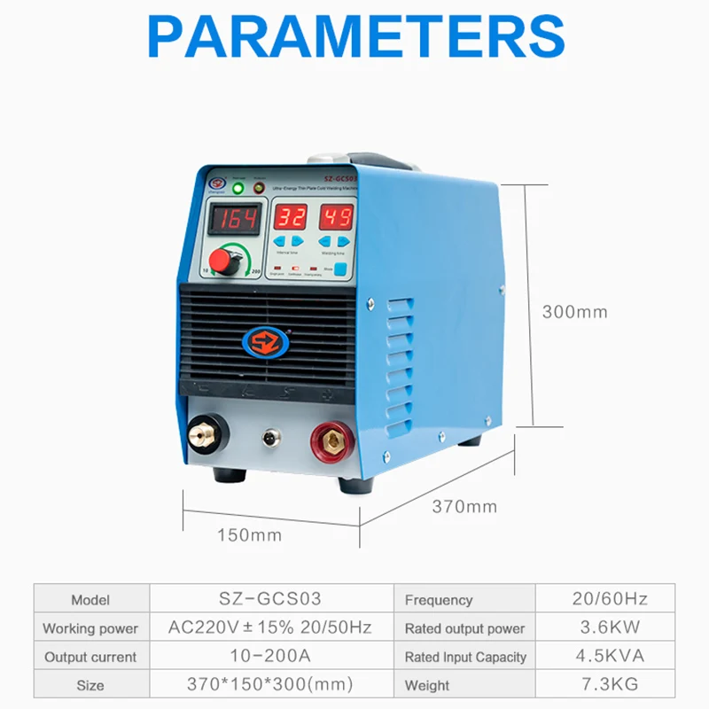 Soldador de arco inversor de 4,5 Kva, máquina de soldadura en frío DC Tig, tubería de brida de acero inoxidable/carbono, placa delgada, soldadura de doble uso