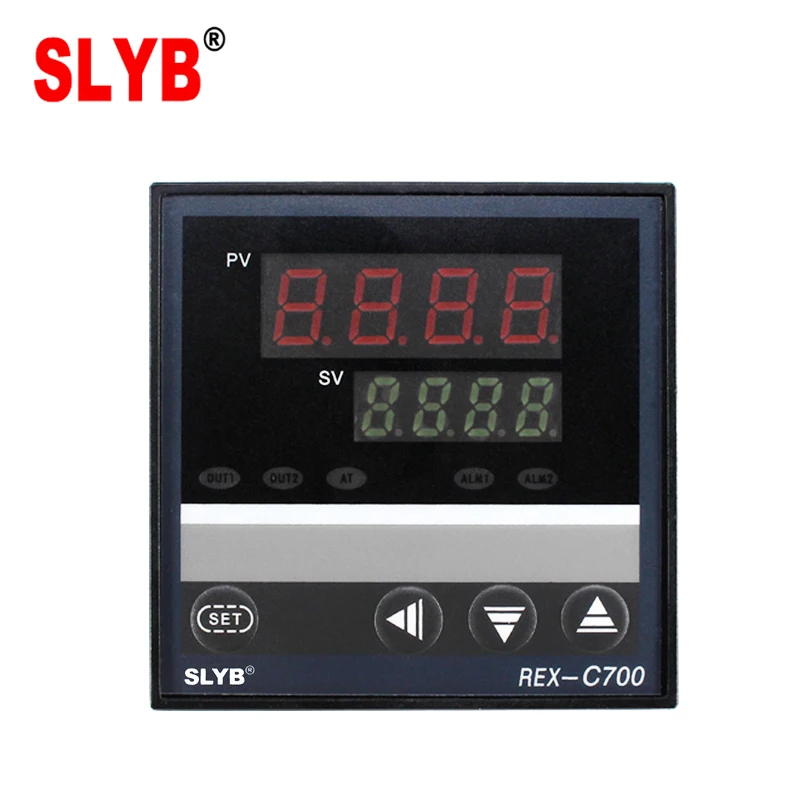 

72*72 PID Digital Industrial Temperature Controller Oven Thermostat Rex-C700 220V K,J,E,PT100 input