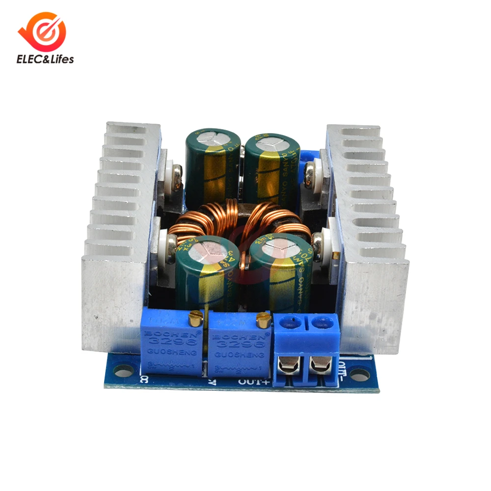 8A 10A Peak Constant Voltage Current Power Supply Module Automatic Adjustable Step Up Down Boost Buck Voltage Regulators for Car