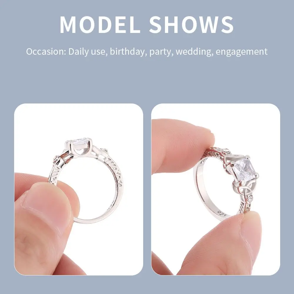 Простота свадьбы на годовщину, женское изысканное ювелирное кольцо с цирконом и бриллиантом, серебро 925 пробы