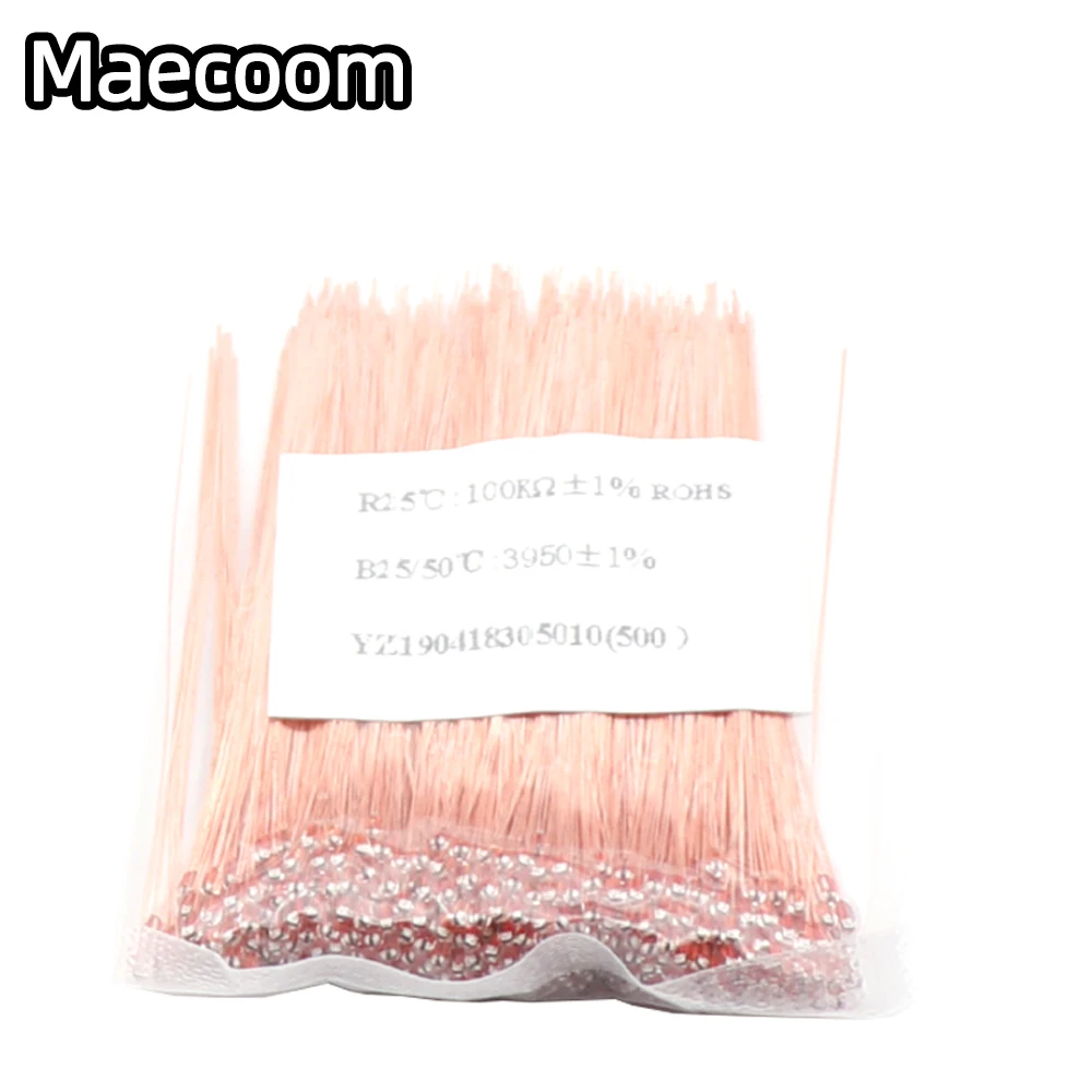 10/20/50pcs 3D Printer 100K ohm NTC 3950 1% Thermistors 1.8mm Temperature Sensorfor 3D Printer Reprap Mend