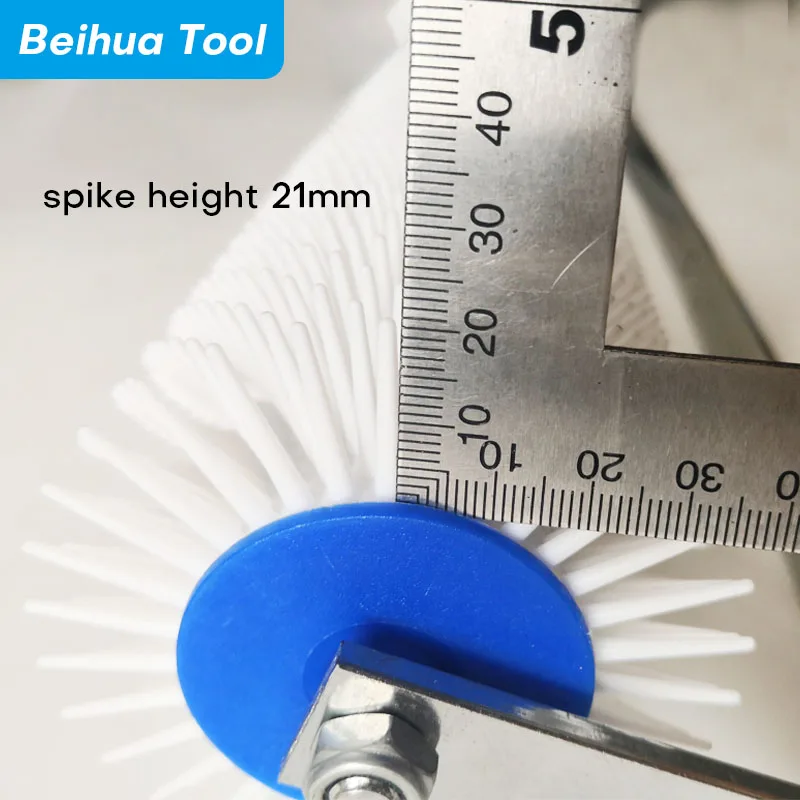 20inch Self-leveling Screed Spiked Roller 50cm Spike height 13mm/21mm Aeration Roller Epoxy Floor Paint Tools Professtion