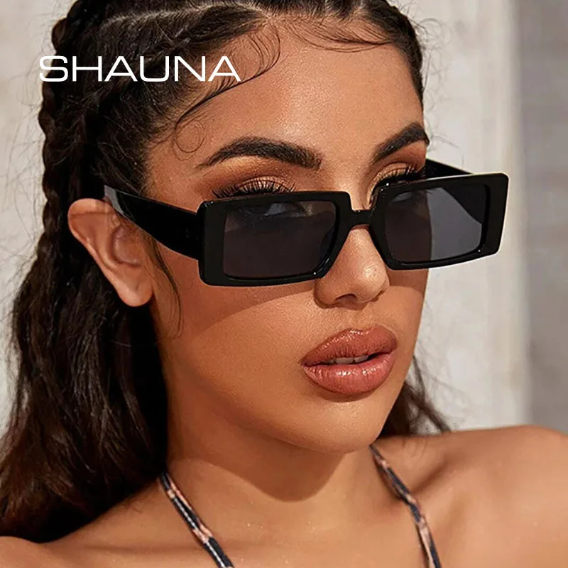 5 Pairs Rectangle Fashion Sunglasses For Women Men Punk Jelly UV400 Sun Shades Hf0874b09920642baba53cdfcda369  main image 4