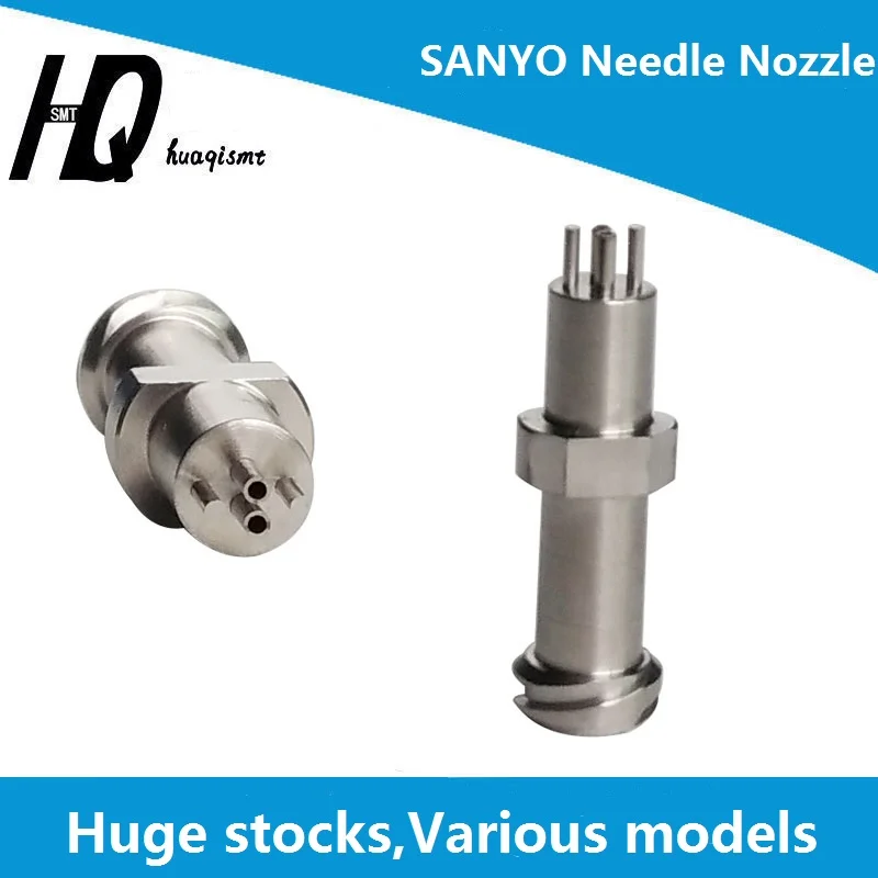 Sanyo 3000 needle nozzle SMT SMD spare parts 1D1S 2D2S Sinle double hole 0402 0603 0805 1206 sanyo pick and place machine