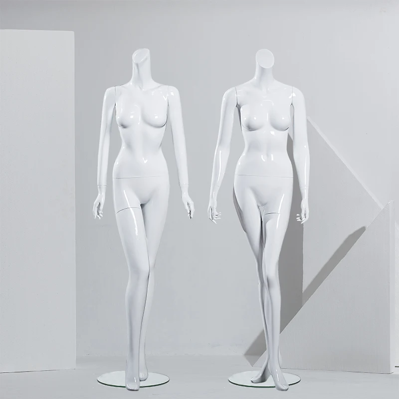 

Headless Female Mannequin Gloss White Model On Sale