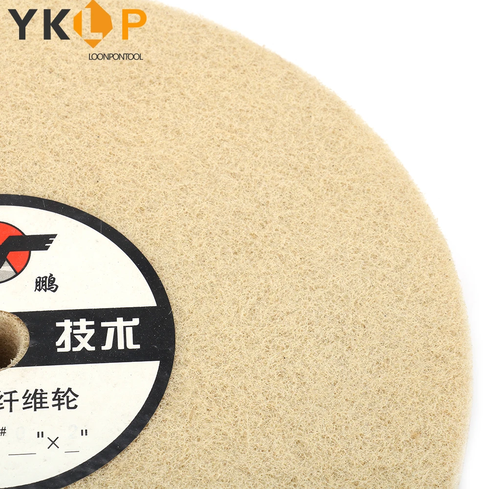 250mm Nylon Fiber Grinding Wheel 10 inch  Fiber Polishing Wheel Buffer Pad Metal Polishing Tool