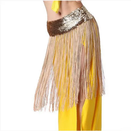 

New style Belly dance costumes sequins tassel belly dance hip scarf for women belly dancing belts