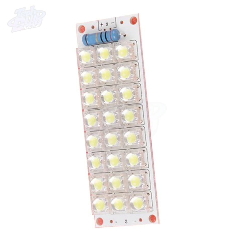 12 24 48 LED Super Bright White LED Piranha Board Night LED Lights Lamp High Brightness DC 5V 12V