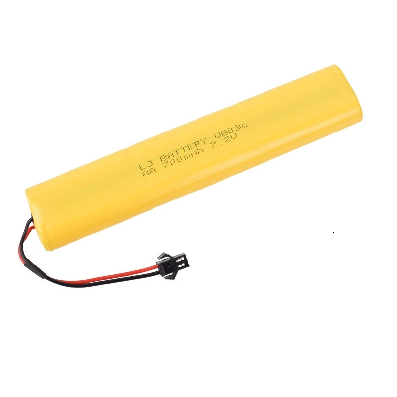 (H Model ) 7.2v 700mah NiCD Battery For RC Toy Car Tanks Trains Robot Boat Gun Ni-CD AA 700mah 7.2v Rechargeable Battery