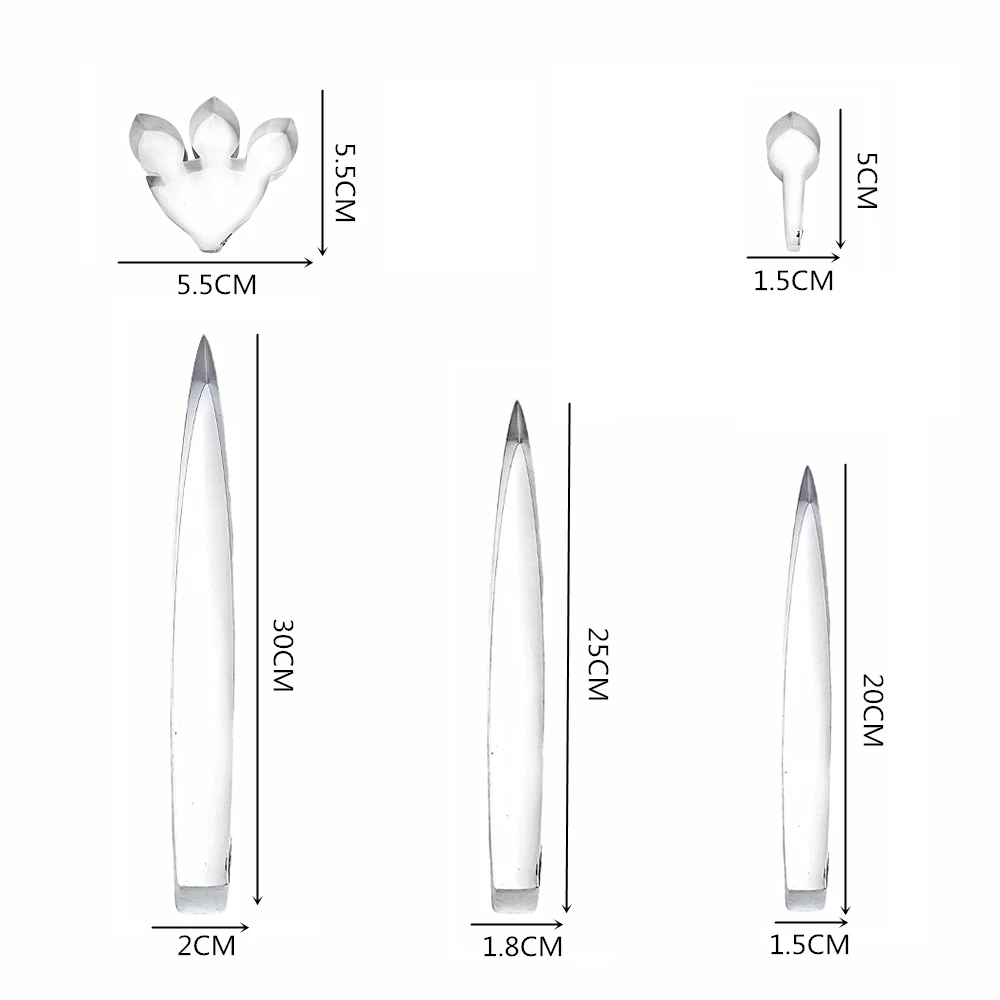 Freesia fondant sugar flower cutters baking cake decorations Polymer Clay Cold Porcelain gumpaste tools