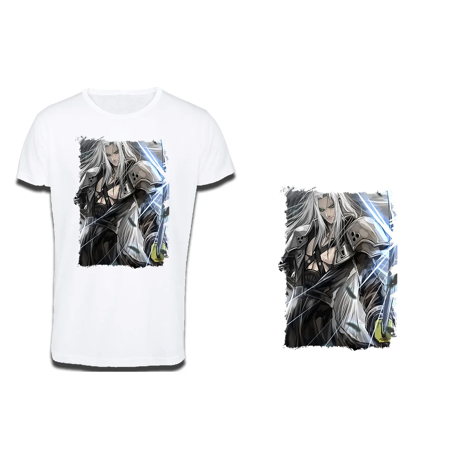 T-SHIRT cotton touch A3 FANART CHARACTER RPG SINISTER cotton touch T-shirt