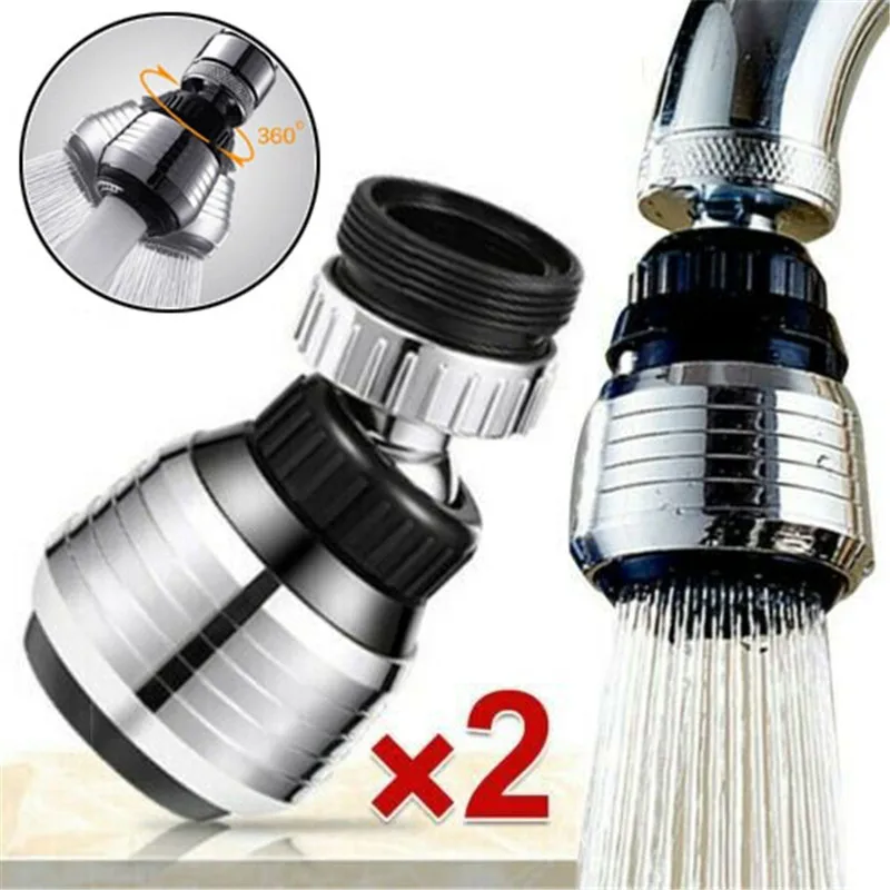 

360 Rotate Water Faucet Bubbler Kitchen Faucet Filter Saving Tap Diffuser Bathroom Shower Head Filter Nozzle Water Saving Taps