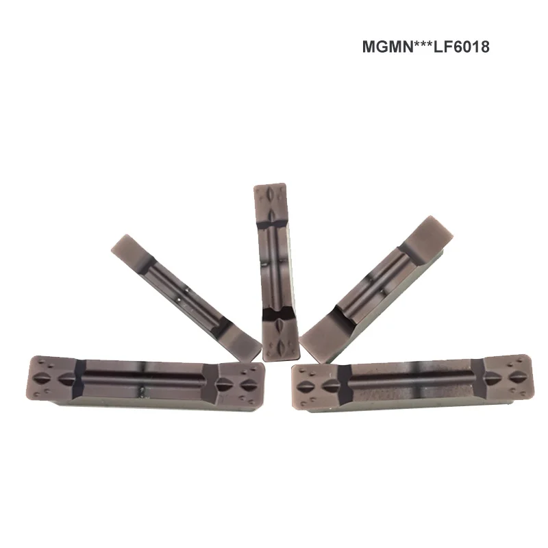 MGMN300 M T H LF6018 DESKAR Blade MGMN150-G MGMN200 MGMN250 MGMN400 MGMN500 Grooving Carbide Inserts For Stainless Steel