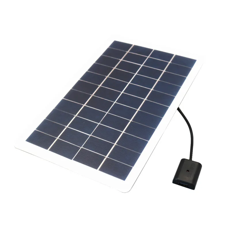 5V 7.5W 1500mA Solar Panel Charger USB/Micro USB Output Charging Voltage Regulator 5V 2A Output DIY Outdoor/Home Solar System