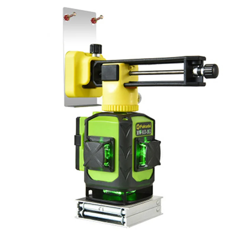 Fukuda 93D-3GJ 12 lines 3D Green laser 360° light Rotatable Laser Level