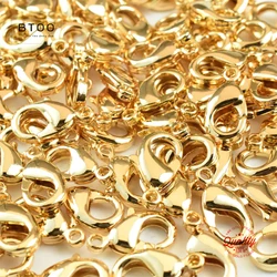 14K Gold Filled Oval Trigger Clasp Gold Clasp for Bracelet Necklace Jewelry Making Handmade DIY Findings Gold Filled Accessories