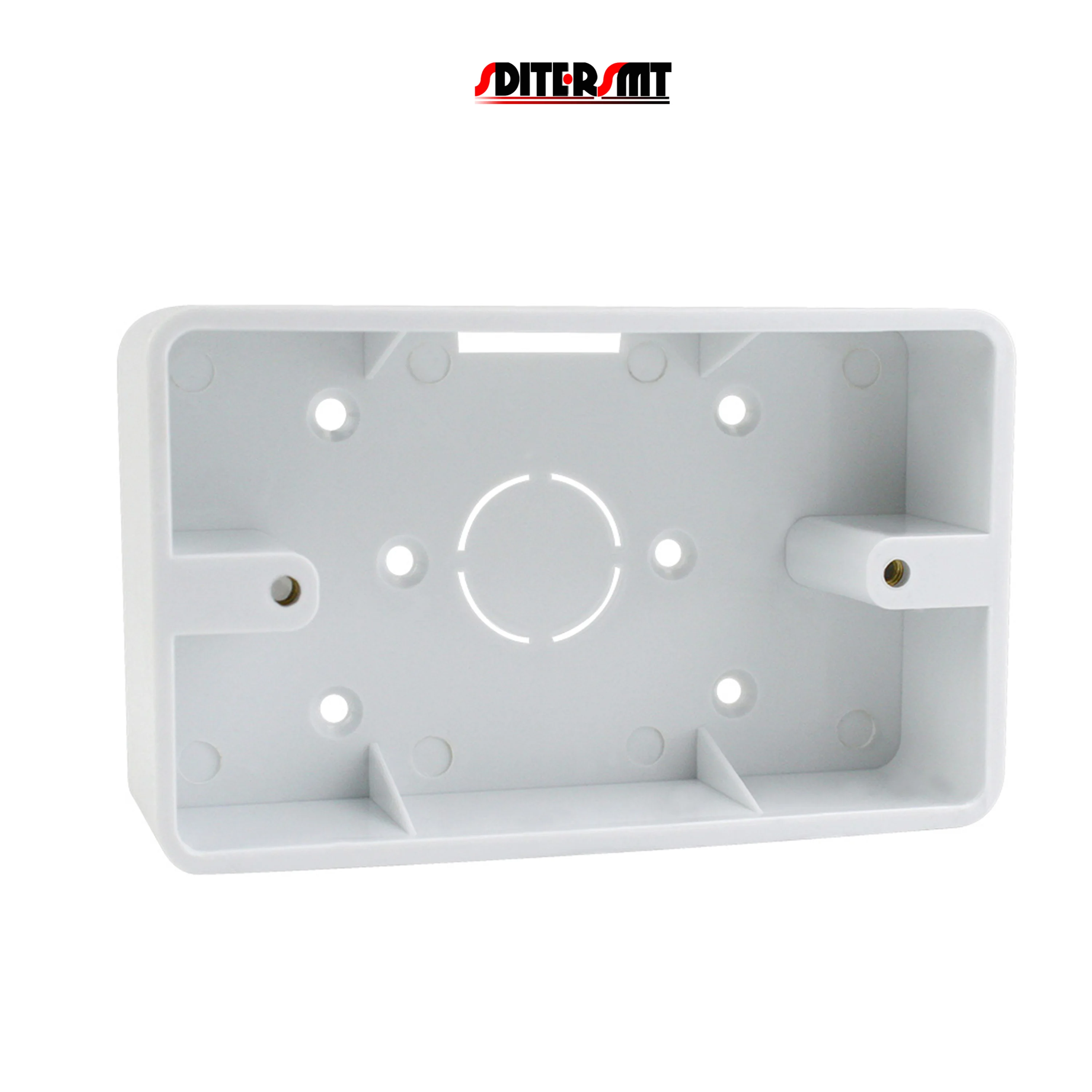 Thermostat Switch Socket 118 Type Surface Mount box for Install Hole Distance 86MM High Quality PVC Base