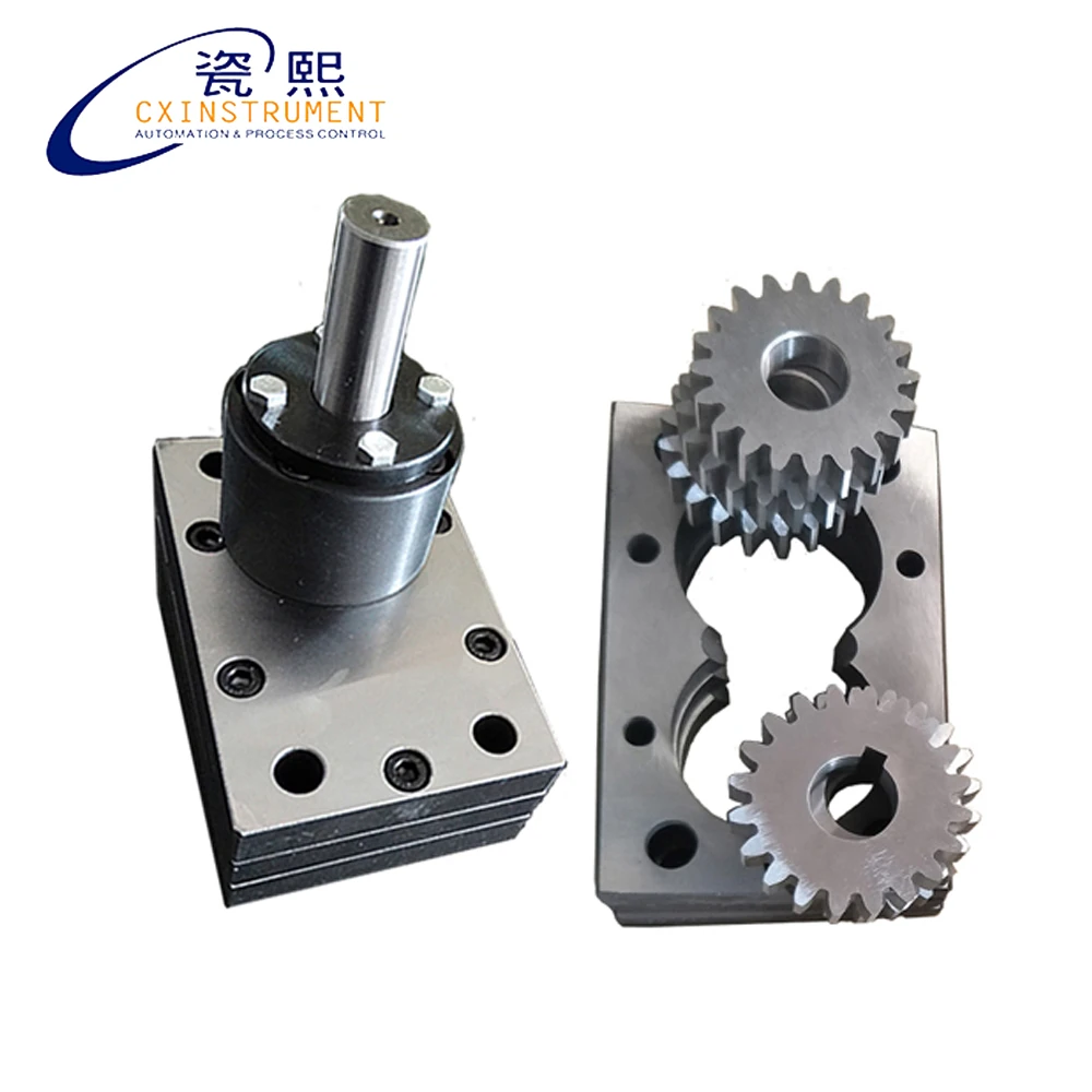 

High viscosity liquids stainless steel spinning gear metering pump melt blown metering Customized gear pump 60CC/R Displacement