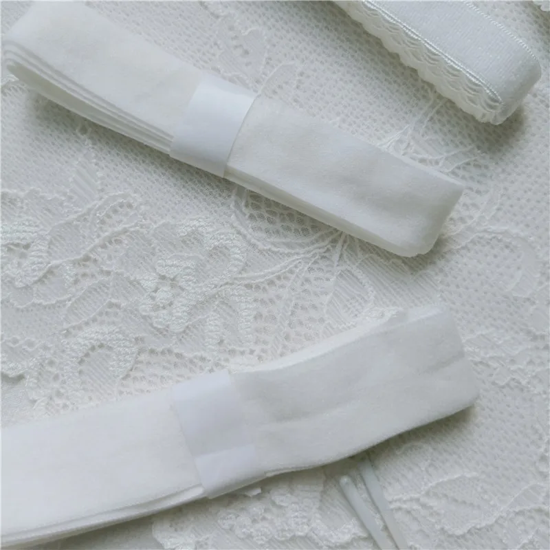 White Lace Mesh Lingerie Set Sewing Accessories