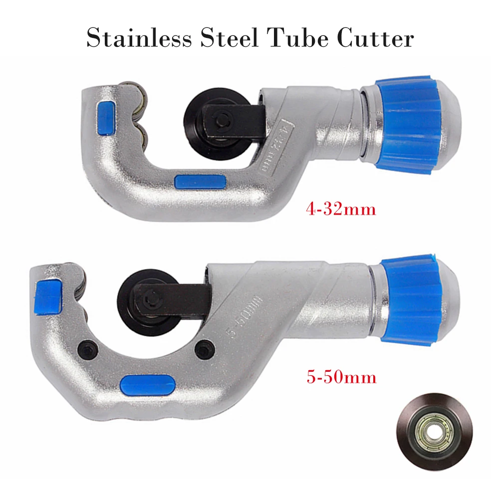 Bearing Pipe Cutter 4-32/5-50mm Tube Shear Hobbing Circular Blades Copper Aluminum Stainless Steel Plastic Cutter Pipe Scissors