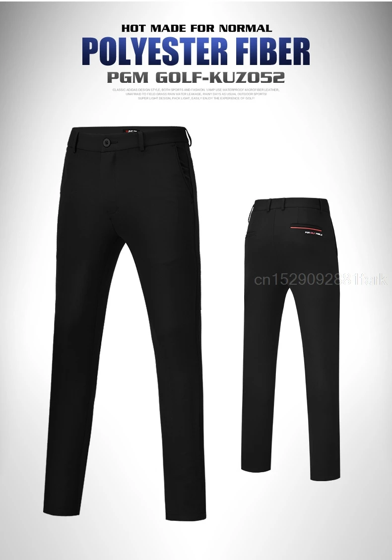 PGM Winter Männlichen Verdickung Golf Hose Golf Lange Hosen männer High-elastische Sport Hosen Größe XXS-3XL Hohe qualität – Detail 8