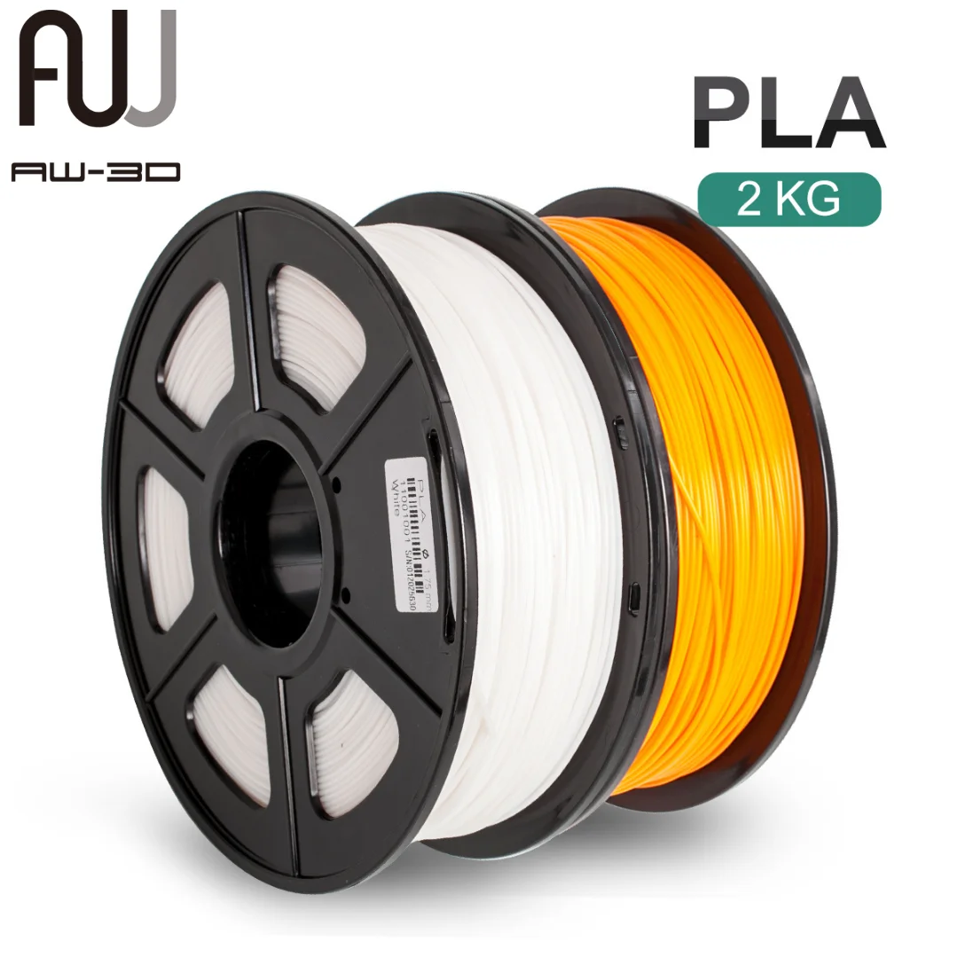 JAYO PLA 2 rolls 1kg 1.75mm Diameter Tolerance +/-0.02mm100% No Bubble Eco-friendly FDM Printing Material Free Ship Good Quality