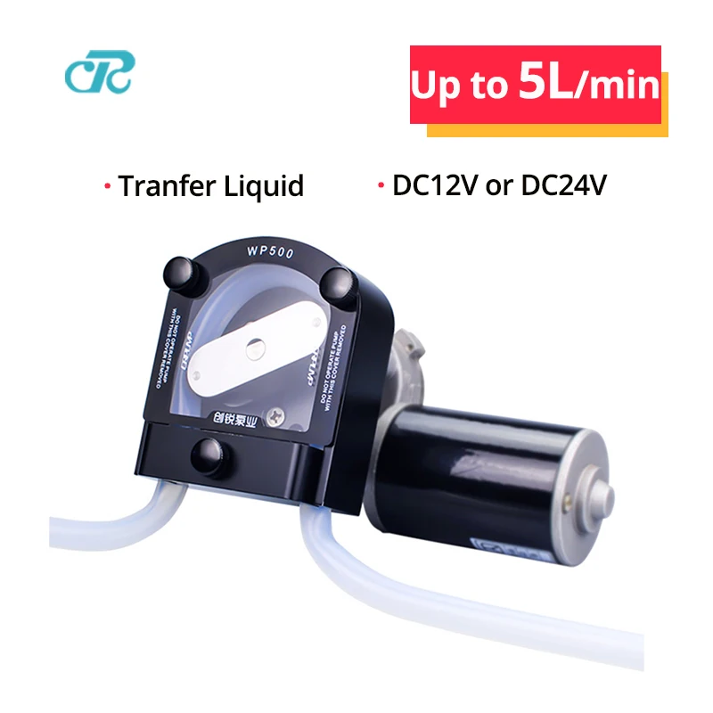 

Peristaltic Pump Max 5L/min Dosing Pump DC12V 24V Motor Water Pump for Milk Vending Machine Liquid Transfer Water OEM210