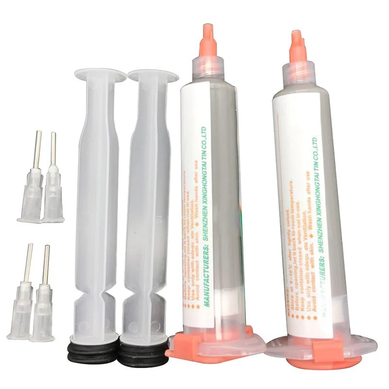 2pcs/lot 100g free Low Temperature SMT Hot Melt Melting Point Welding Fluxes Solder Paste Flux MG 100g For Welding Tools