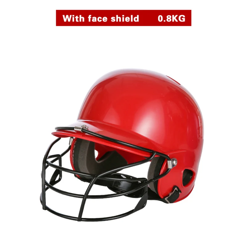 Blue Professional Baseball Helmet Adult Teenager Kids Ear Head Face Mask Protective Baseballs Match Training Softball Helmet