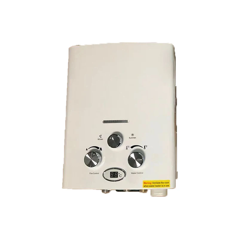 التخييم سخان مياه RV سخان مياه يعمل بالغاز سخان مياه مقطورة في الهواء الطلق التخييم حمام فوري سخان مياه البترول المسال 6L