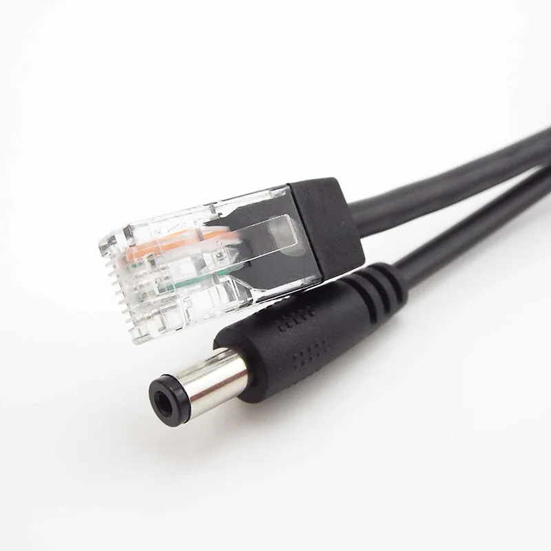 NEW 48V to 12V POE Splitter Connector Poe Power Adapter injector Switch for IP Camera Wifi Cable Wall US/EU Plug