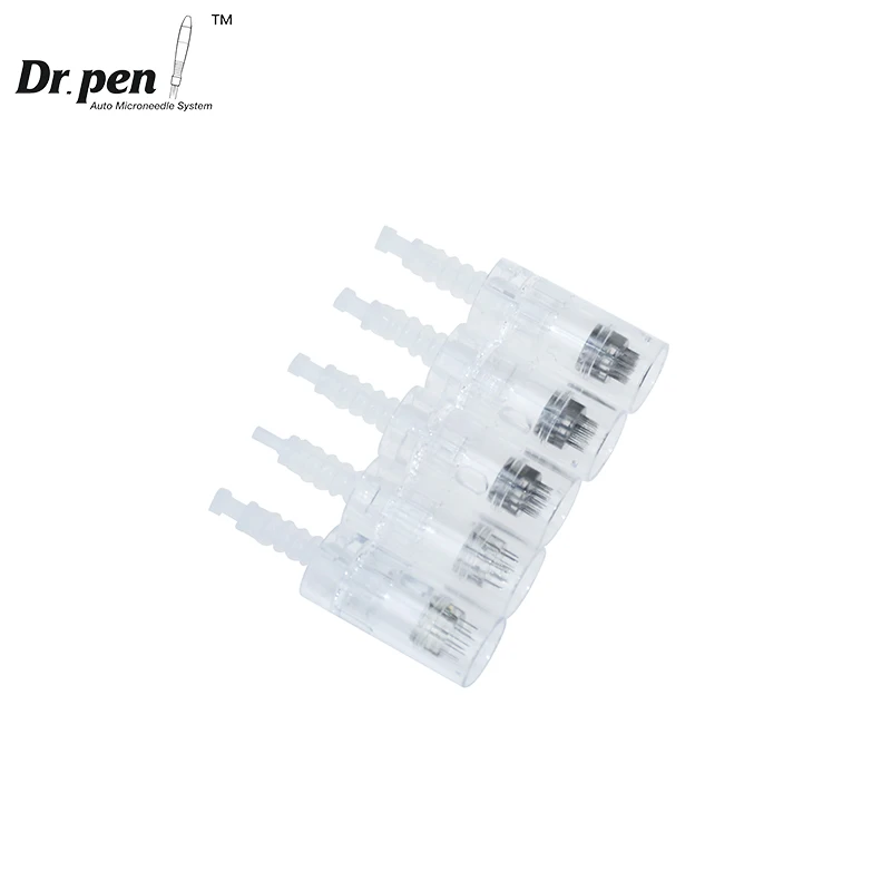 50 Pieces Derma Pen Needles Tip For Dr. pen E30 N2 M7 M5 Buckle Needle Cartridge Disposable Sterilized High Hygiene Package