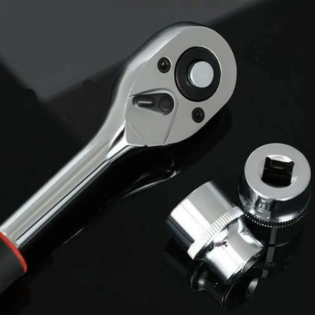 12pcs 1/4'' Inch Ratchet Socket Wrench Set Hardware Car Repairing Tool Socket Set